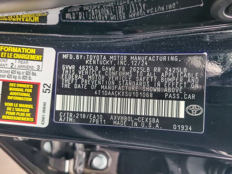 2025 TOYOTA CAMRY - Image 20