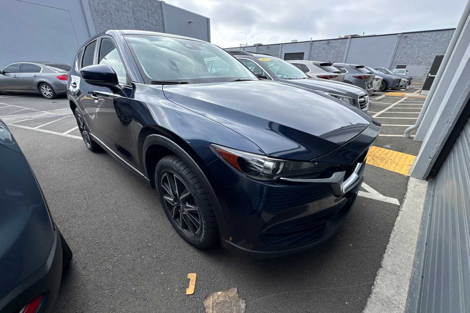 Used 2018 Mazda CX-5 Touring with VIN JM3KFACM9J0464702 for sale in San Leandro, CA