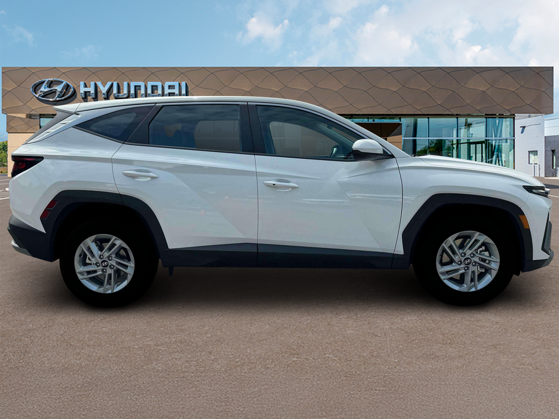 New 2025 White Hyundai SE FWD image 9