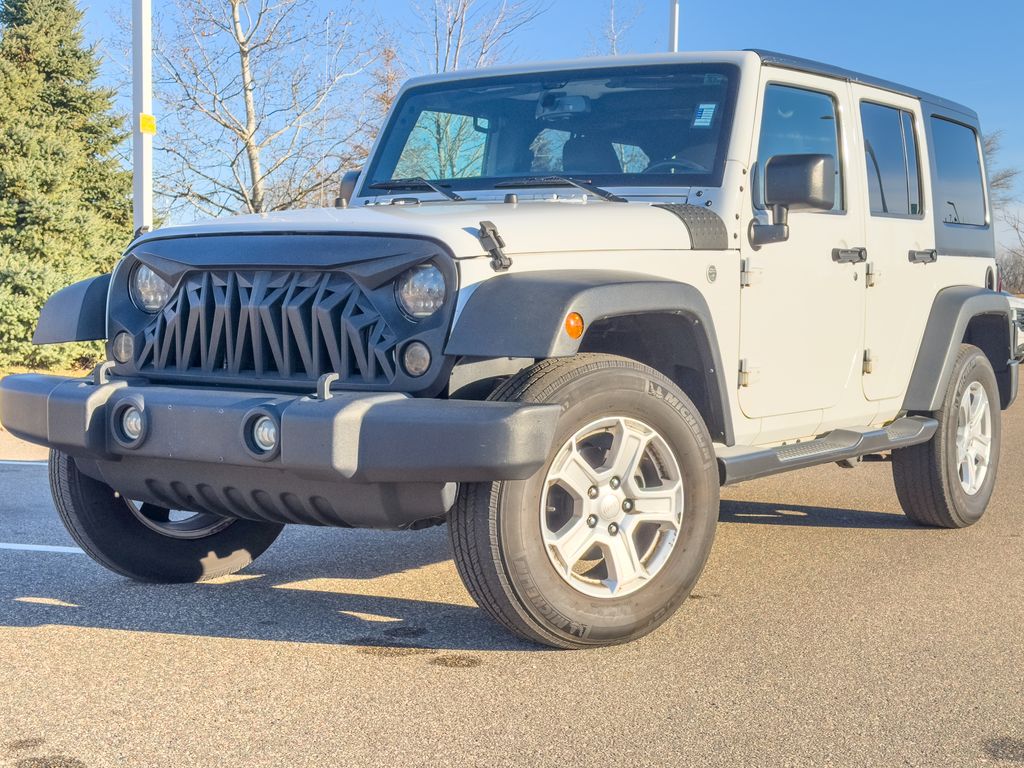 Used 2017 Jeep Wrangler Unlimited Sport S with VIN 1C4BJWDG2HL553064 for sale in Coon Rapids, Minnesota