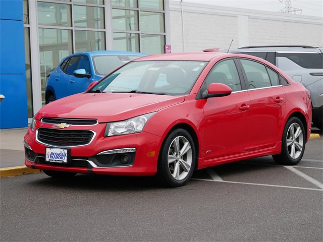 Used 2015 Chevrolet Cruze 2LT with VIN 1G1PE5SB2F7113629 for sale in Roseville, Minnesota