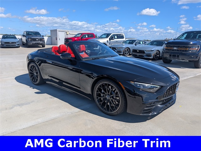 Used 2024 Obsidian Black Metallic Mercedes-Benz SL 43 AMG® image 2