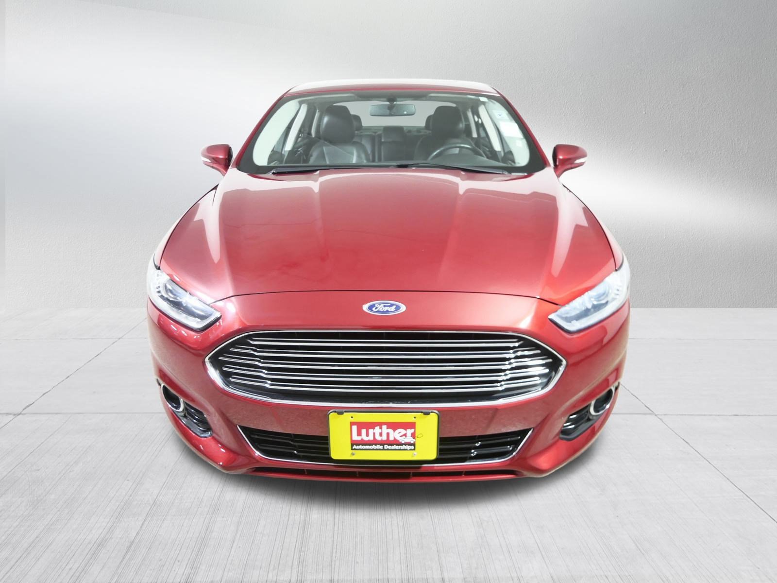 Used 2014 Ford Fusion Titanium with VIN 3FA6P0RU6ER308119 for sale in Brooklyn Center, Minnesota