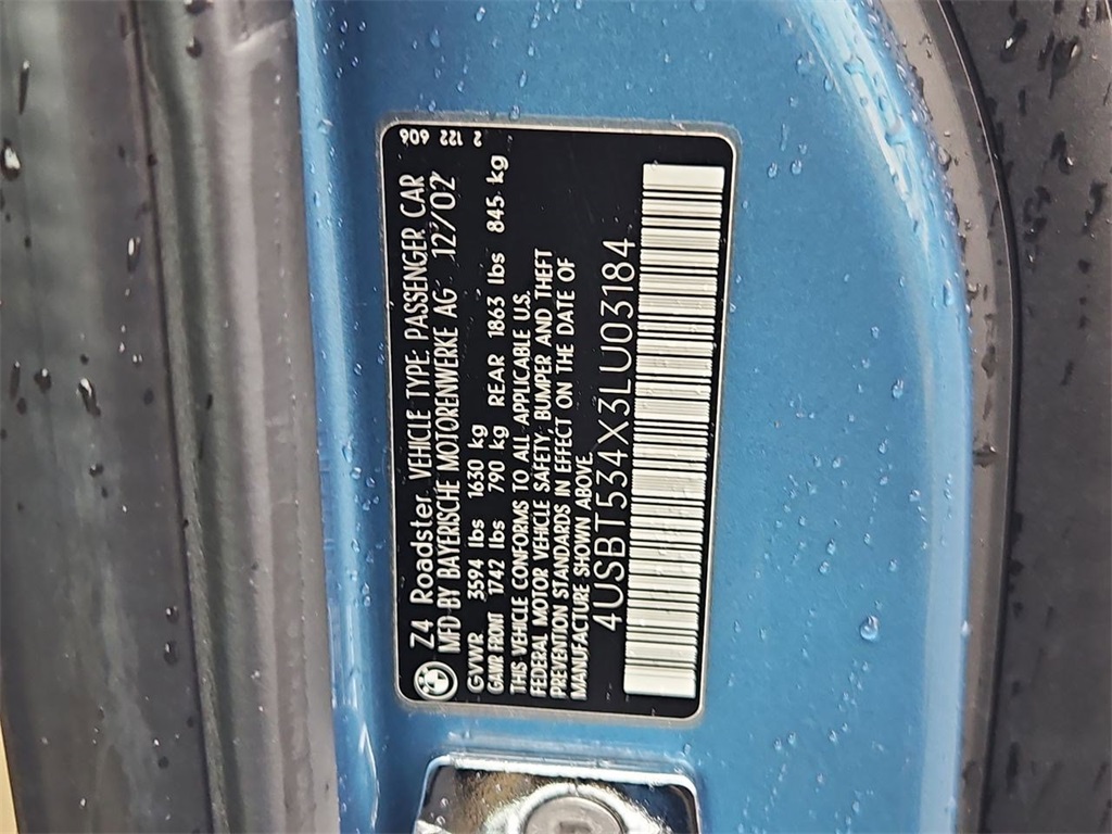 2003 Bmw Z4 Roadster 3.0si photo 33