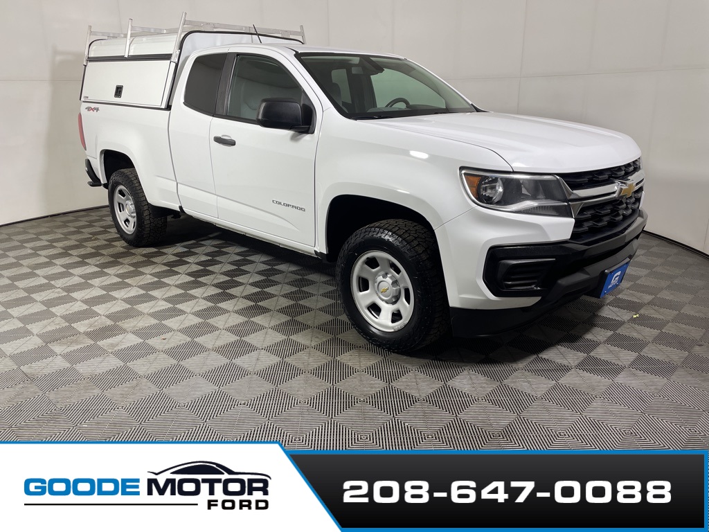 Used 2021 Chevrolet Colorado Work Truck with VIN 1GCHTBEN7M1172665 for sale in Burley, ID