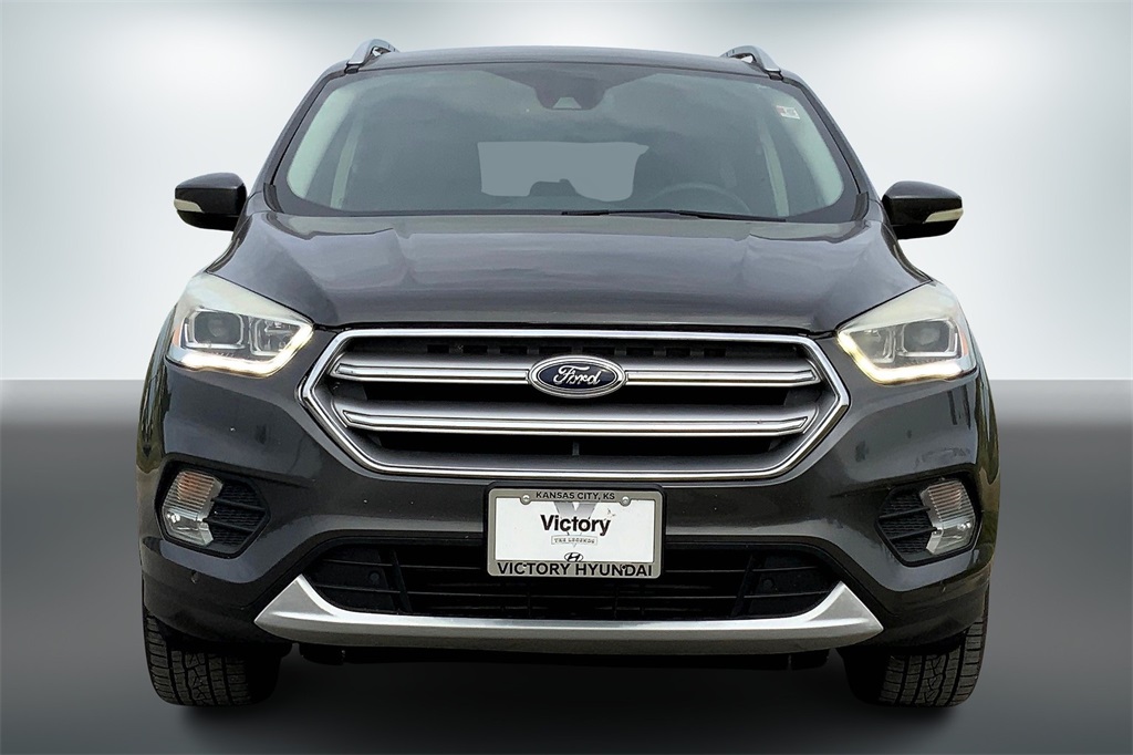 Used 2017 Ford Escape Titanium with VIN 1FMCU9J95HUB78425 for sale in Kansas City, KS