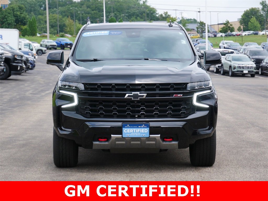 Certified 2023 Chevrolet Tahoe Z71 with VIN 1GNSKPKD1PR505036 for sale in Inver Grove Heights, Minnesota