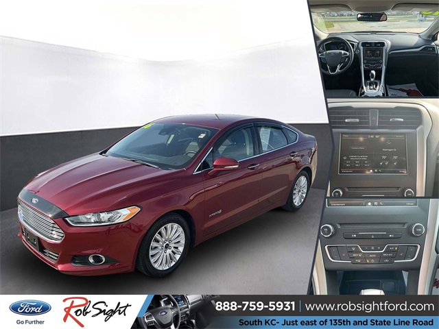 Used 2016 Ford Fusion Hybrid SE with VIN 3FA6P0LU4GR303707 for sale in Kansas City