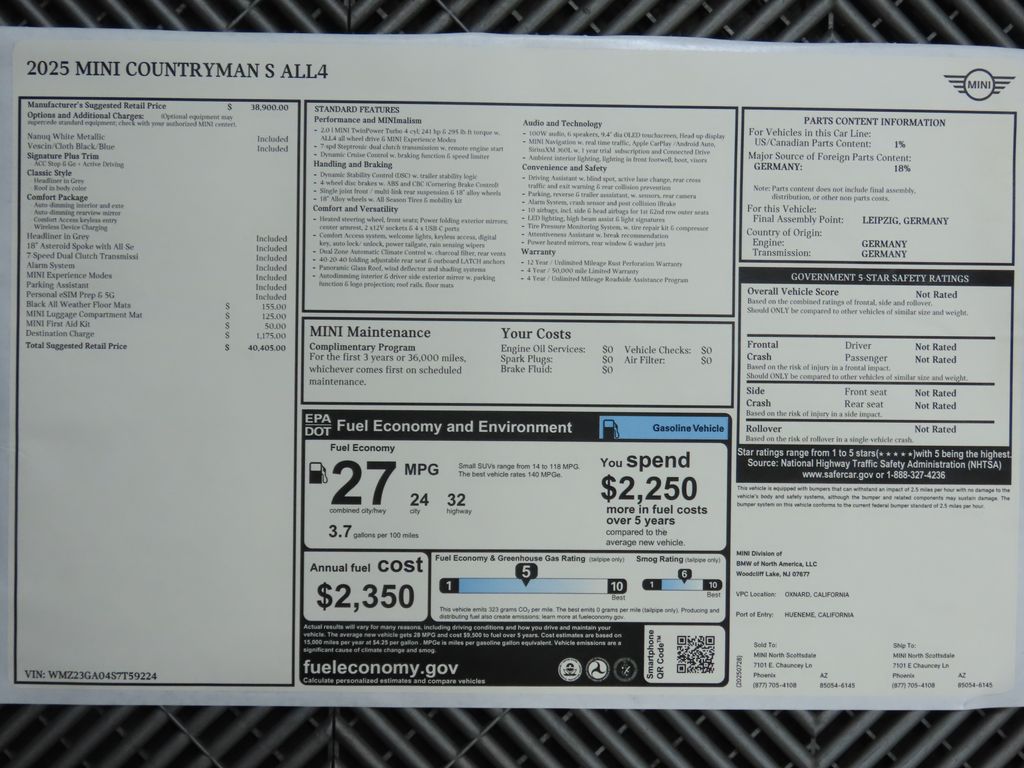 2025 Mini Countryman ALL4 Signature photo 6