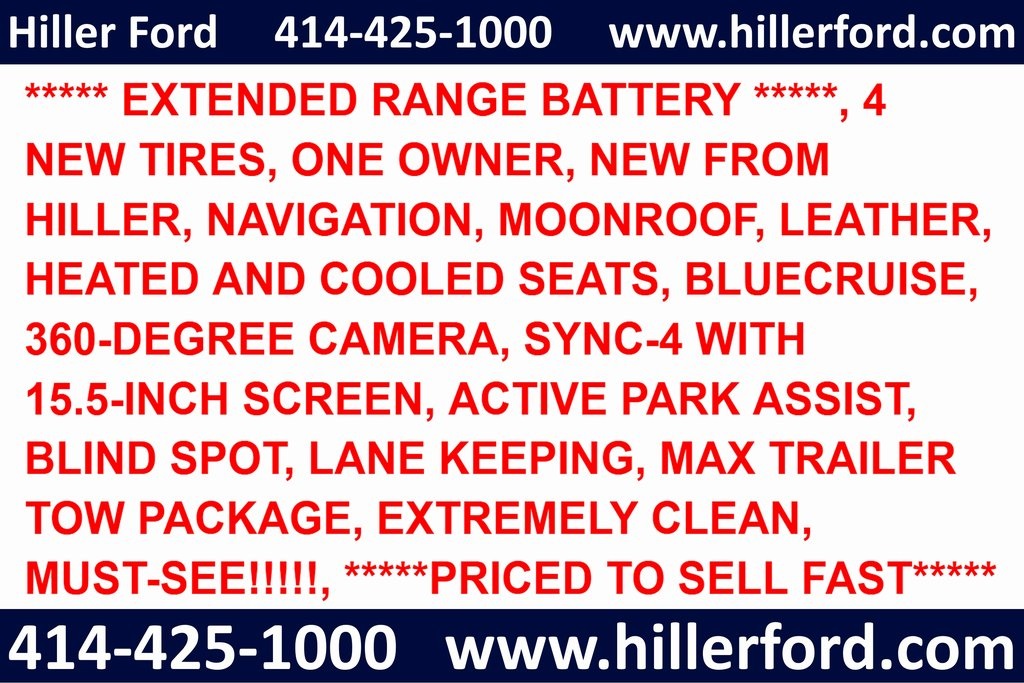 Certified 2022 Ford F-150 Lightning Platinum with VIN 1FT6W1EVXNWG07403 for sale in Franklin, WI
