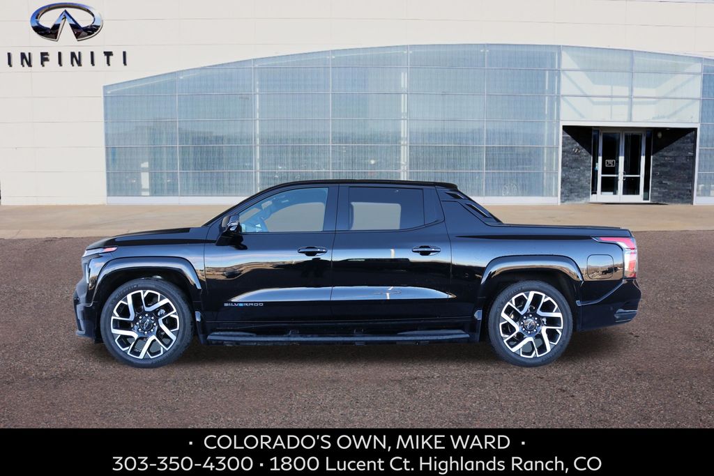 Used 2025 Chevrolet Silverado EV RST with VIN 1GC402EL5SU407582 for sale in Highlands Ranch, CO