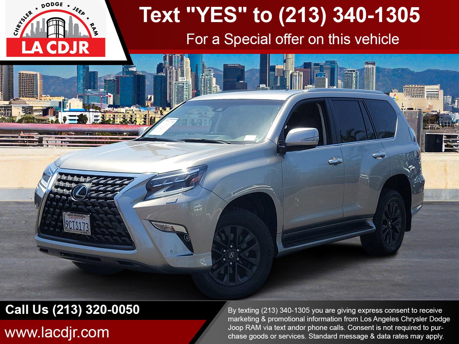 Used 2022 Atomic Silver Lexus GX 460 Premium image 1