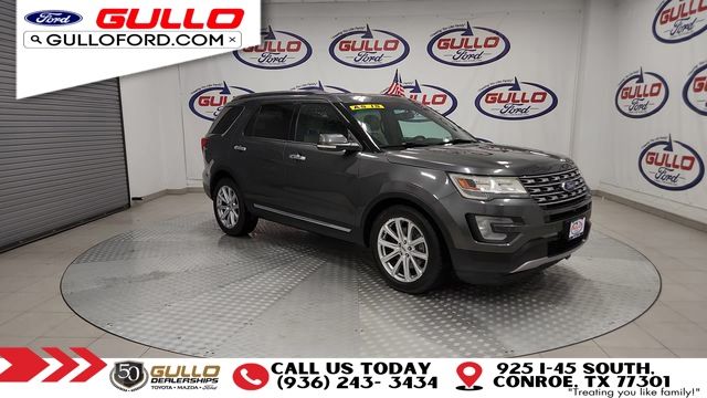 Used 2016 Ford Explorer Limited with VIN 1FM5K7F83GGB87768 for sale in Conroe, TX