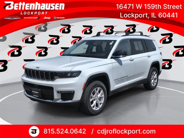 Certified Pre-Owned 2022 Jeep Grand Cherokee L Limited With Navigation & 4WD