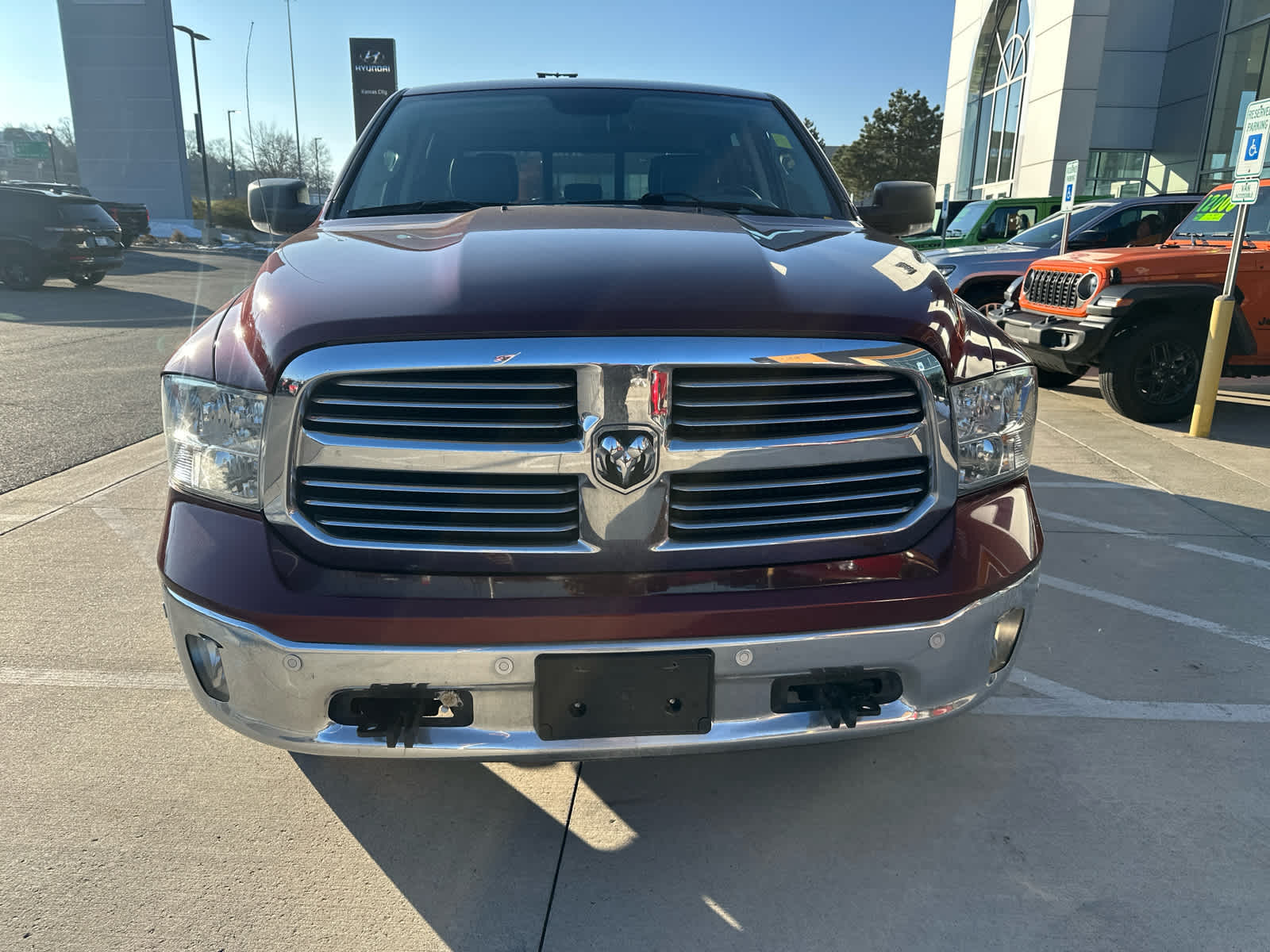 Used 2017 RAM Ram 1500 Pickup Big Horn with VIN 1C6RR7LT3HS641632 for sale in Kansas City