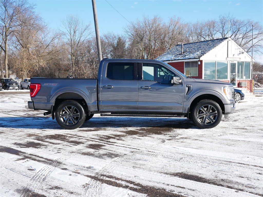 Used 2022 Ford F-150 XLT with VIN 1FTFW1E83NKF15566 for sale in White Bear Lake, Minnesota