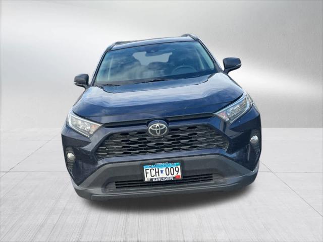 Certified 2019 Toyota RAV4 XLE with VIN 2T3P1RFV9KW063423 for sale in Golden Valley, Minnesota