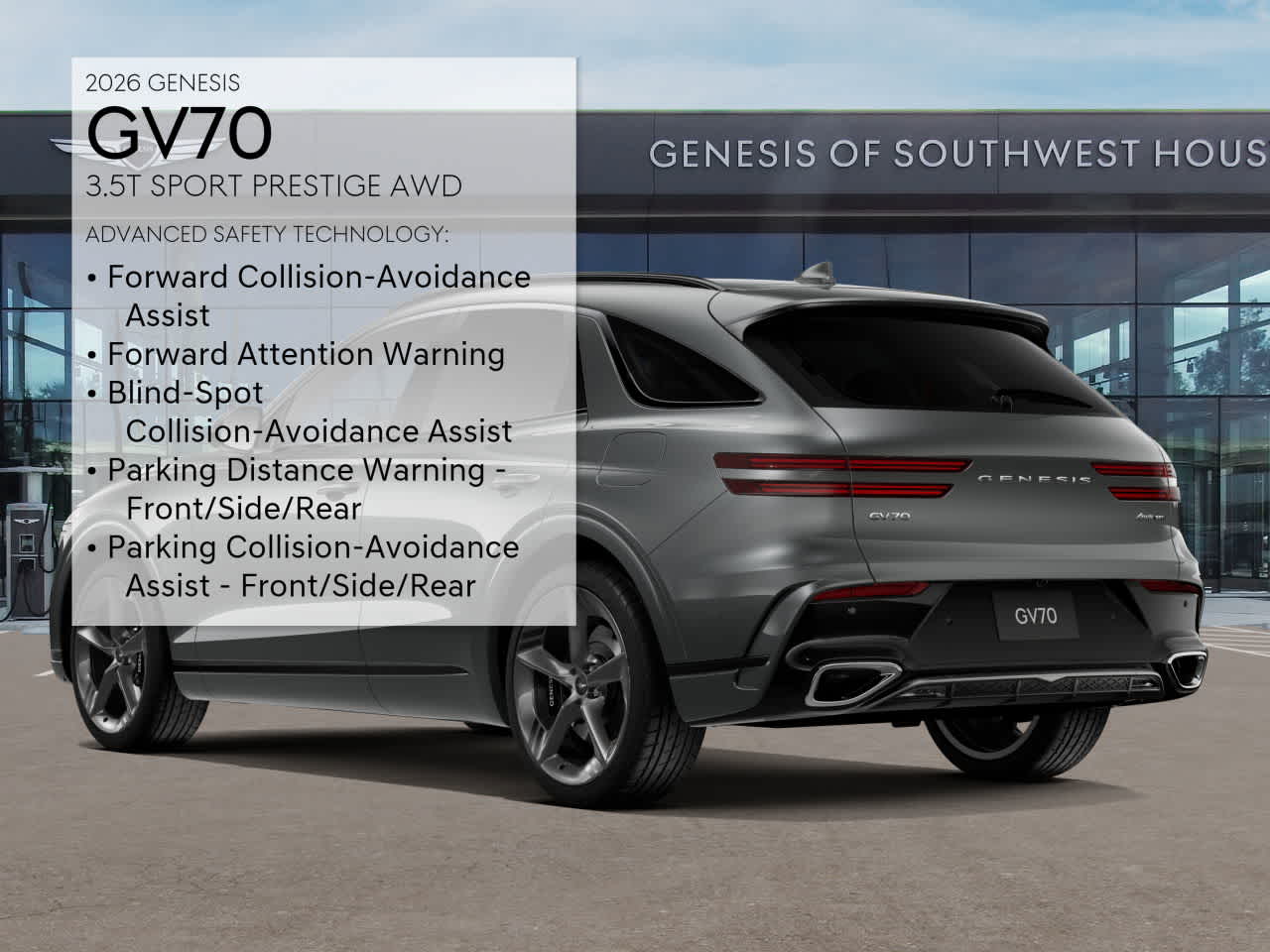 2026 Genesis GV70 3.5T Sport Prestige photo 4