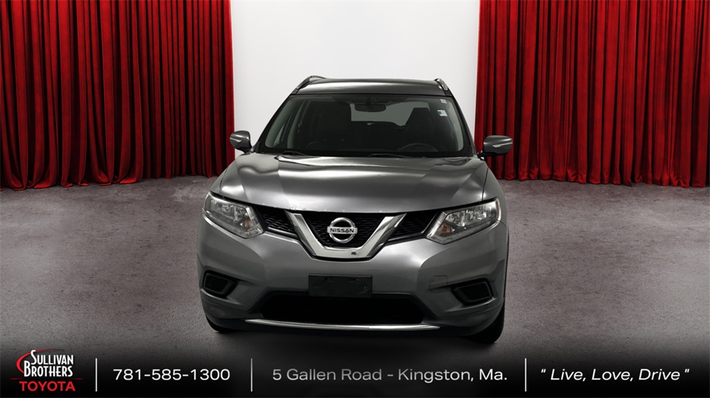 Used 2015 Nissan Rogue SV with VIN KNMAT2MV3FP587338 for sale in Kingston, MA
