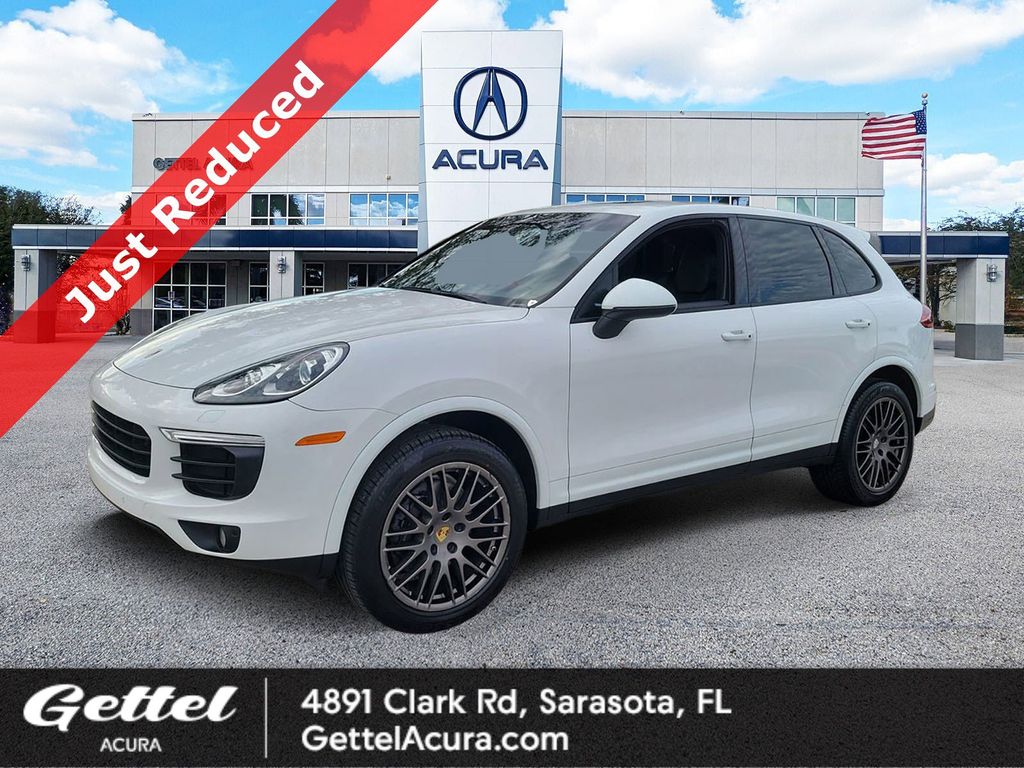 2018 Porsche Cayenne Platinum Edition