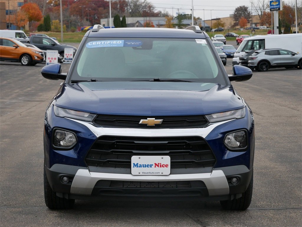 Certified 2023 Chevrolet TrailBlazer LT with VIN KL79MPS21PB062246 for sale in Inver Grove Heights, Minnesota