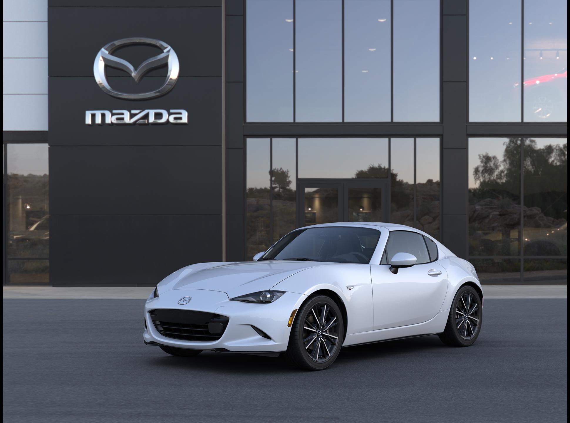 New 2025 Snowflake White Pearl Mazda Grand Touring image 1