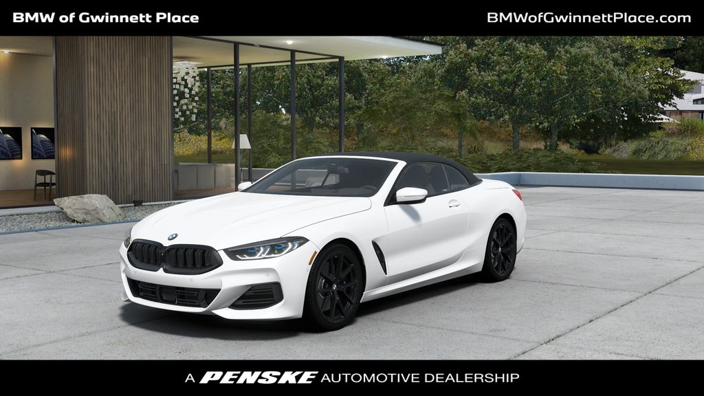 New 2025 Mineral White Metallic BMW 840i image 1