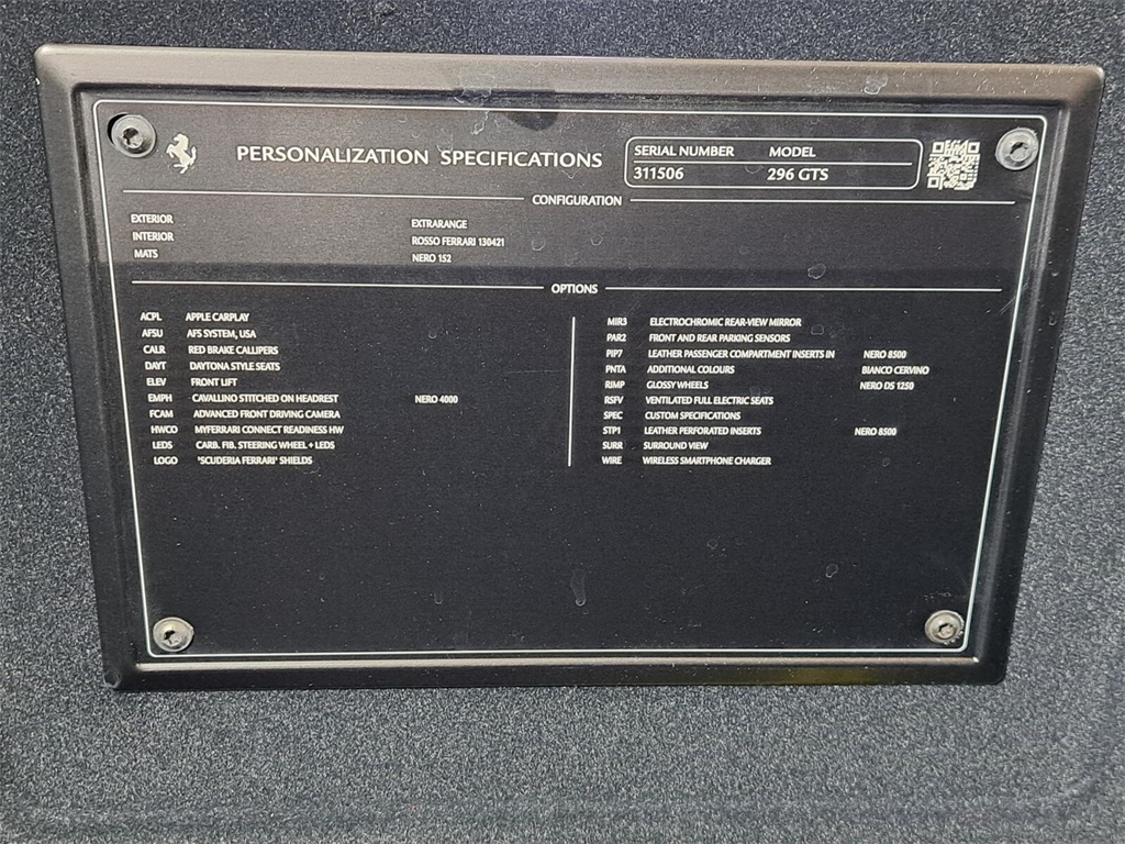 Certified Used 2024 Bianco Cervino Ferrari Base image 14