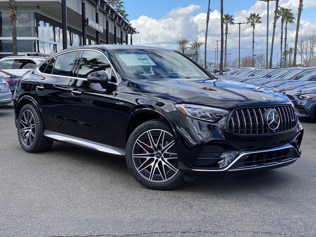 New 2025 Black Mercedes-Benz GLC 63 AMG® S E Performance Coupe image 1