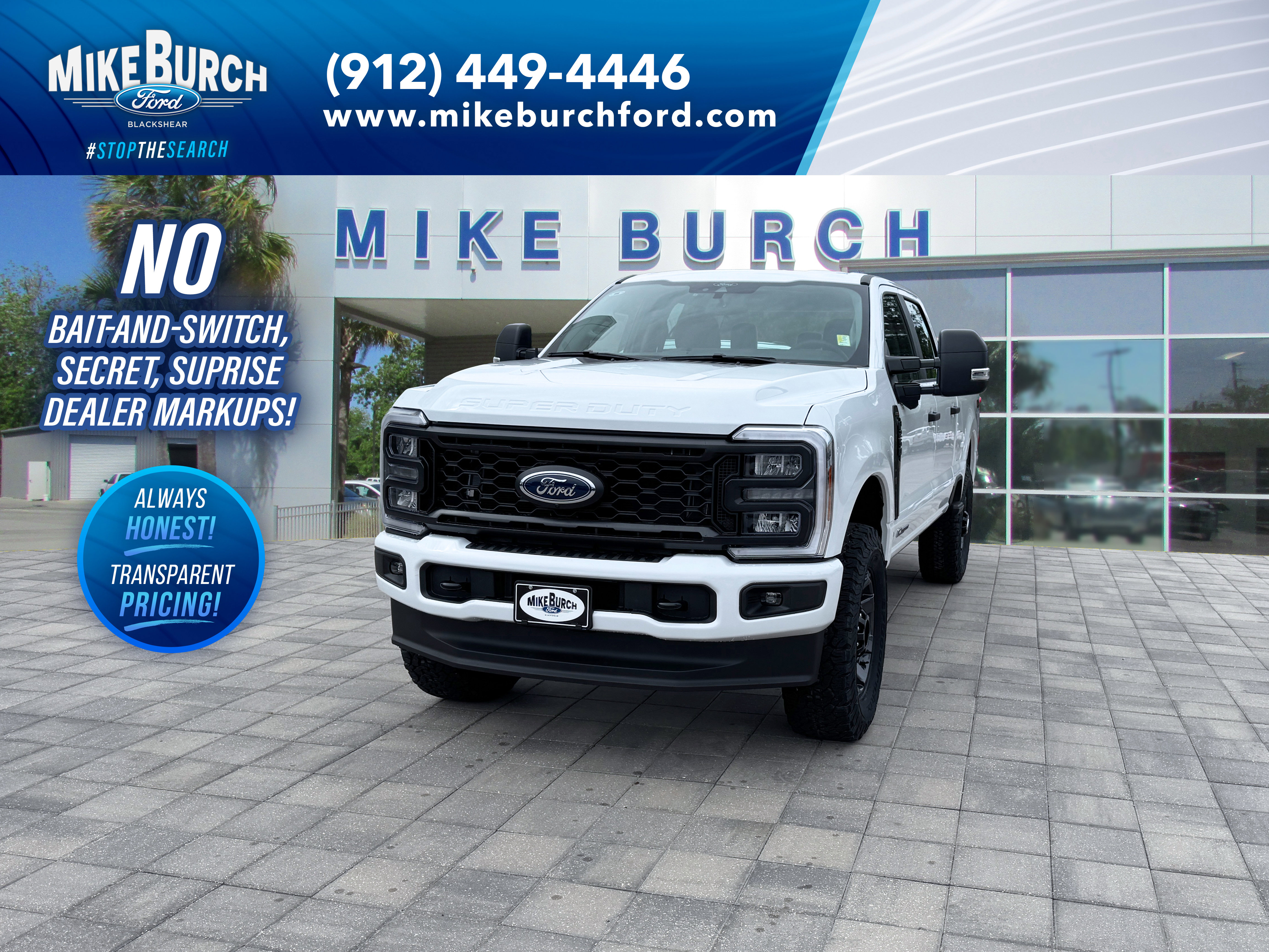 New 2025 Oxford White Ford F-250® XL image 1