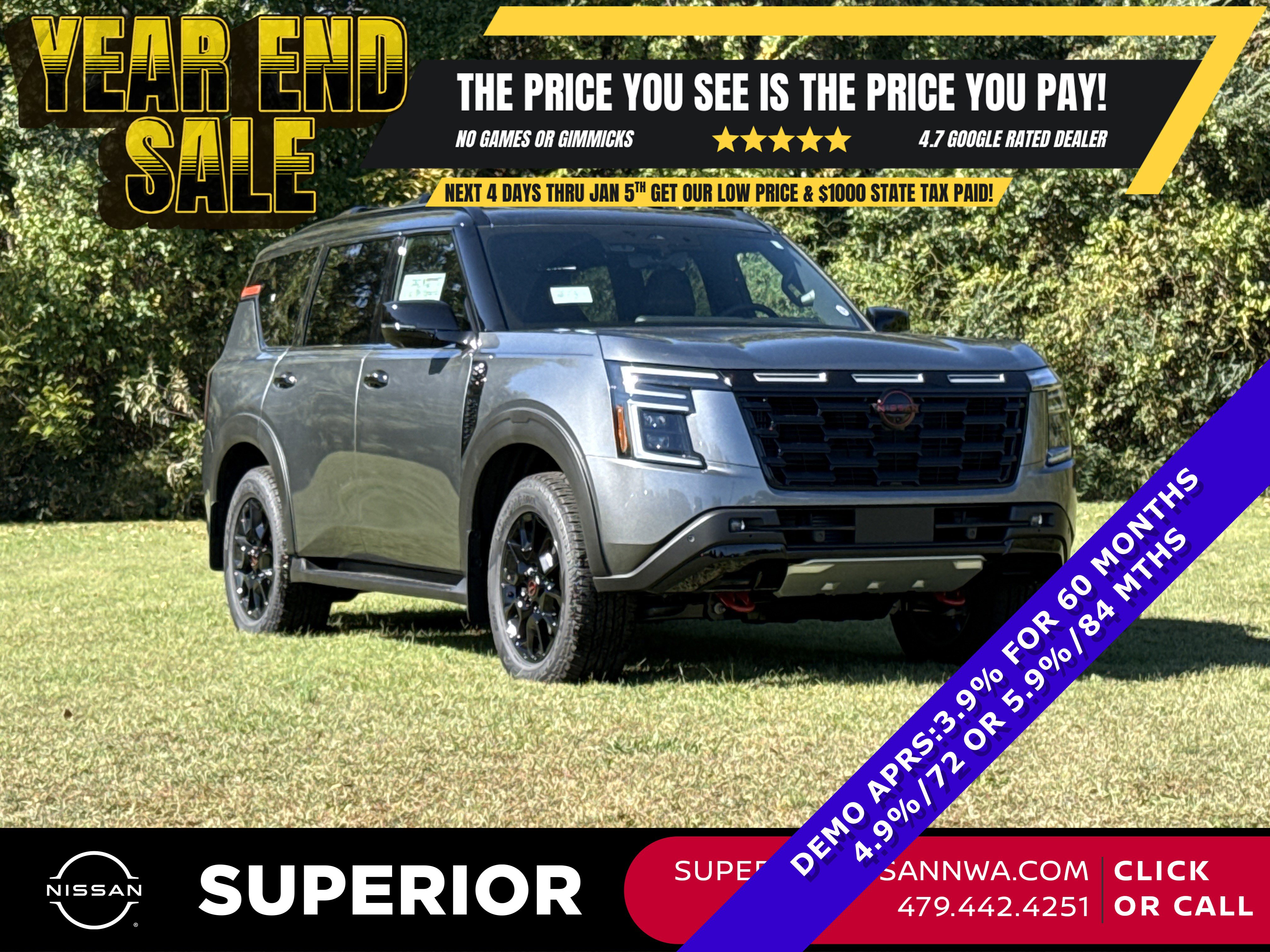 2026 Nissan Armada PRO-4X's photo