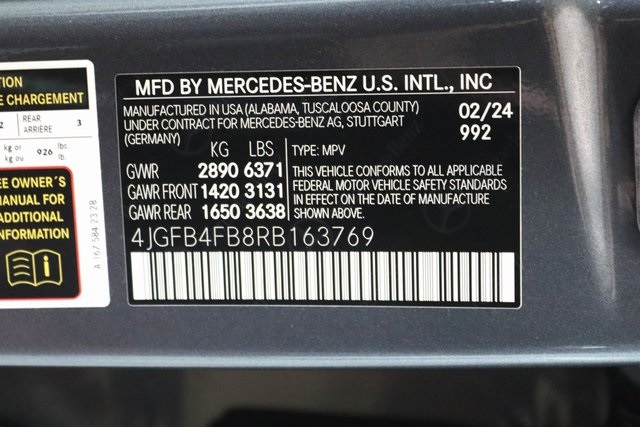 2024 Mercedes Benz GLE 4MATIC 350 photo 30