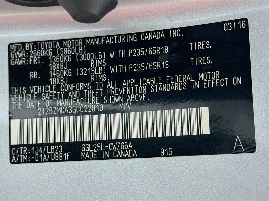 2016 Lexus RX 350 photo 30