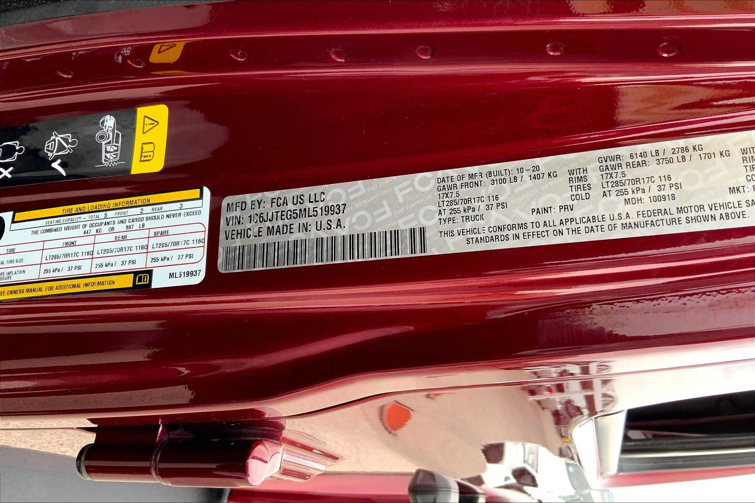2021 Jeep Gladiator Mojave photo 32