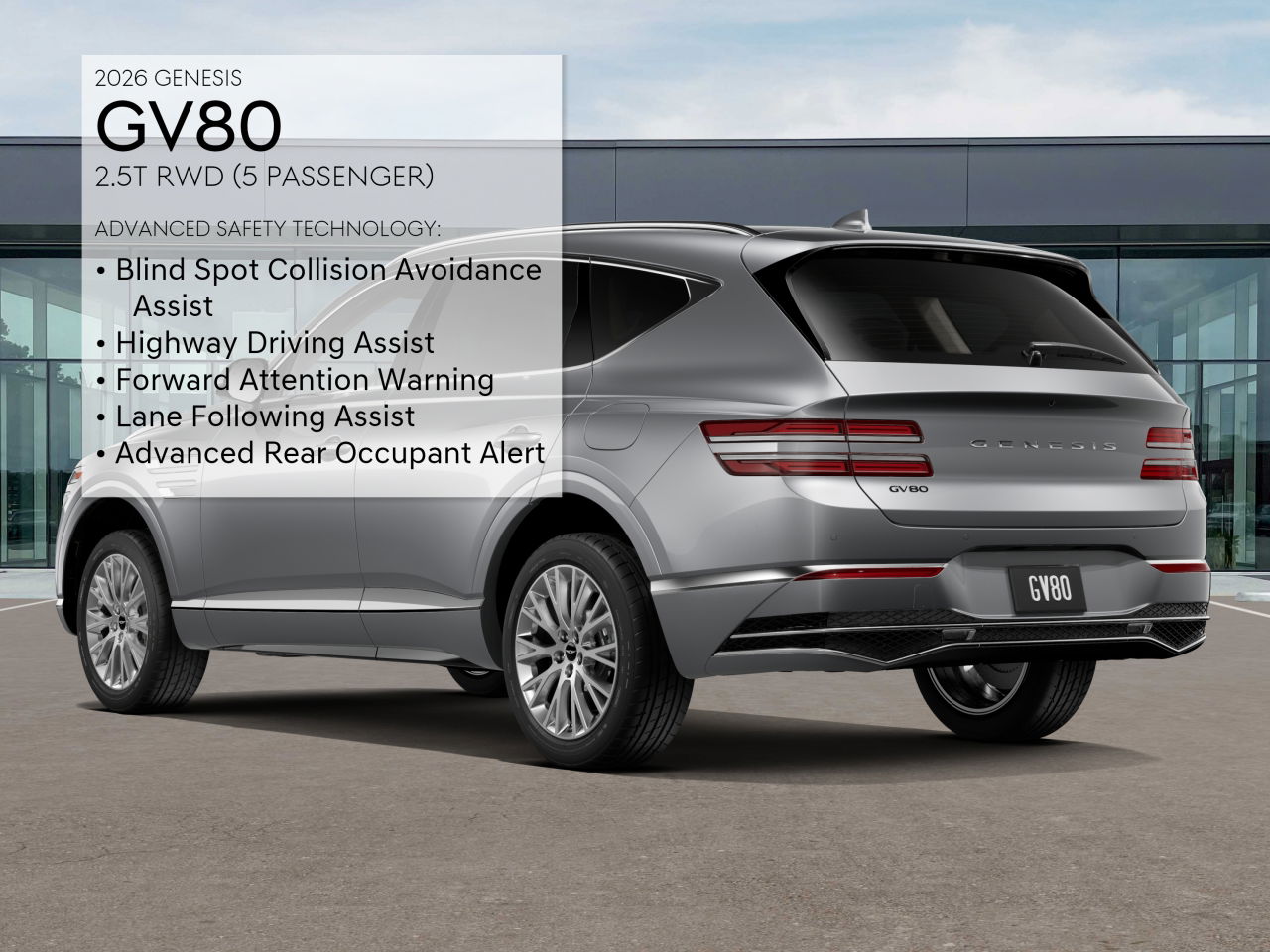 2026 Genesis GV80 2.5T AWD photo 20