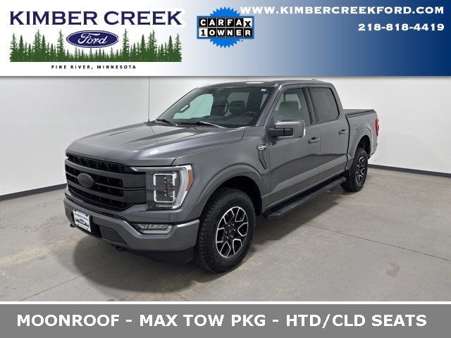 Used 2021 Ford F-150 Lariat with VIN 1FTFW1E81MFA93045 for sale in Pine River, Minnesota