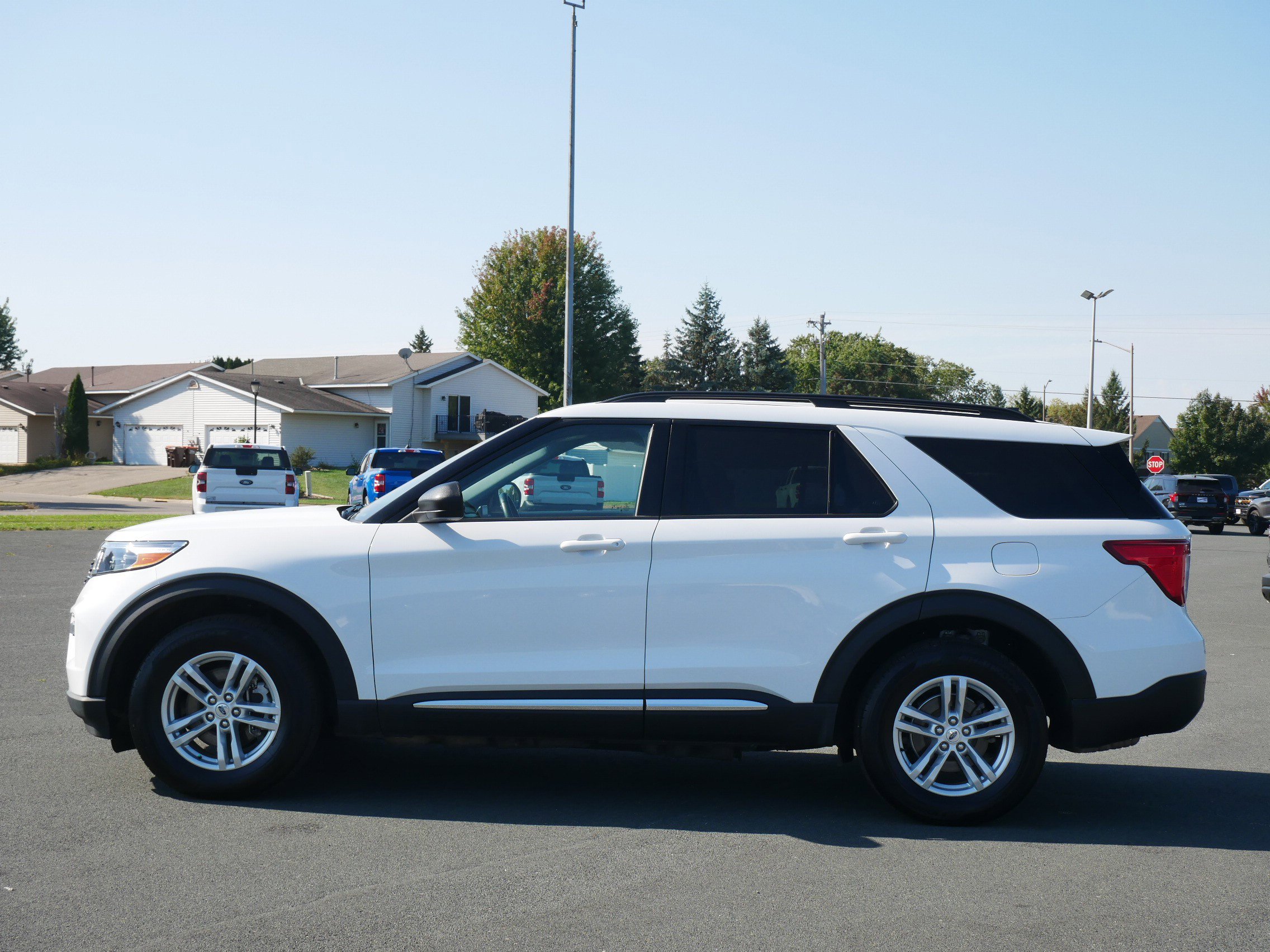 Used 2023 Ford Explorer XLT with VIN 1FMSK8DH7PGB15662 for sale in Hastings, Minnesota