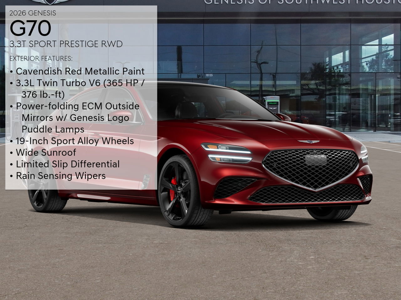 2026 Genesis G70 3.3T Sport Prestige photo 3