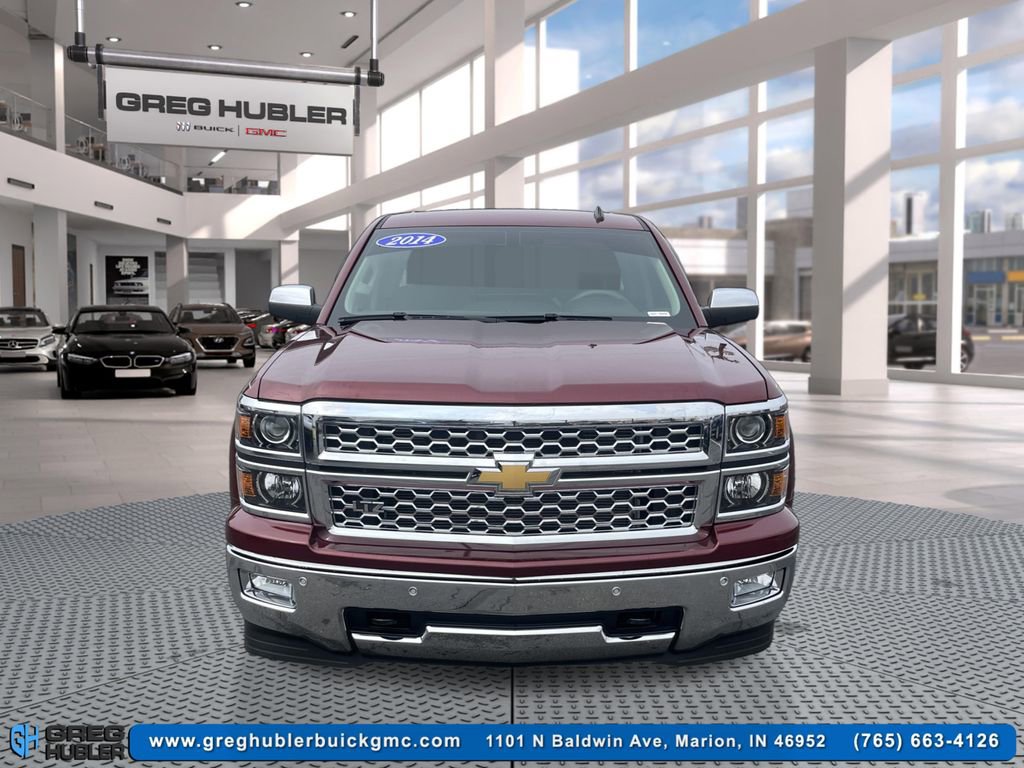 Used 2014 Chevrolet Silverado 1500 LTZ with VIN 1GCVKSEC8EZ198604 for sale in Marion, IN