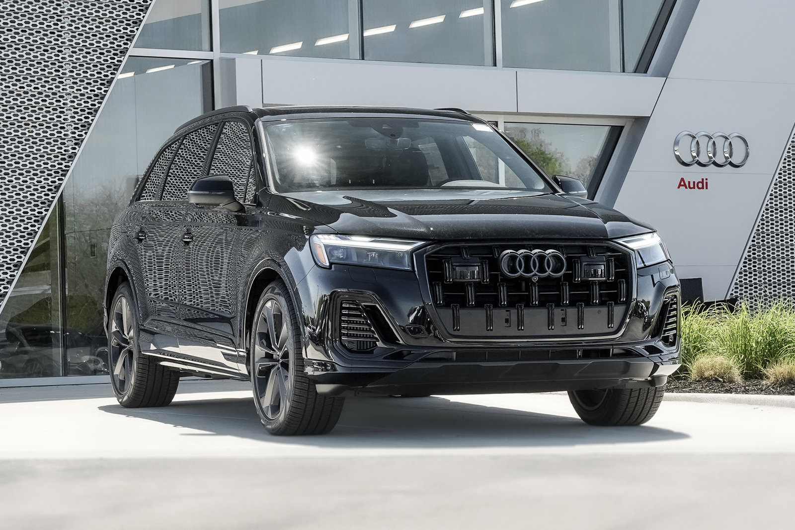 New 2025 Mythos Black Metallic Audi Premium Plus image 1