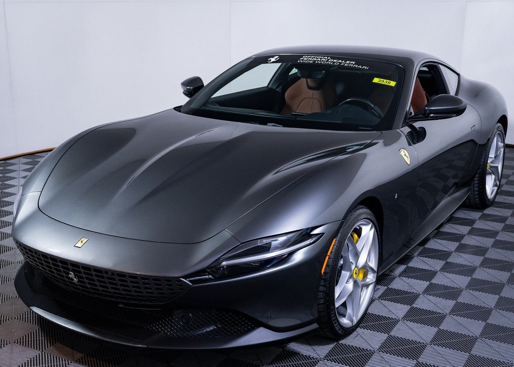 Certified Used 2024 Grigio Silverstone Metallic Ferrari Base image 12