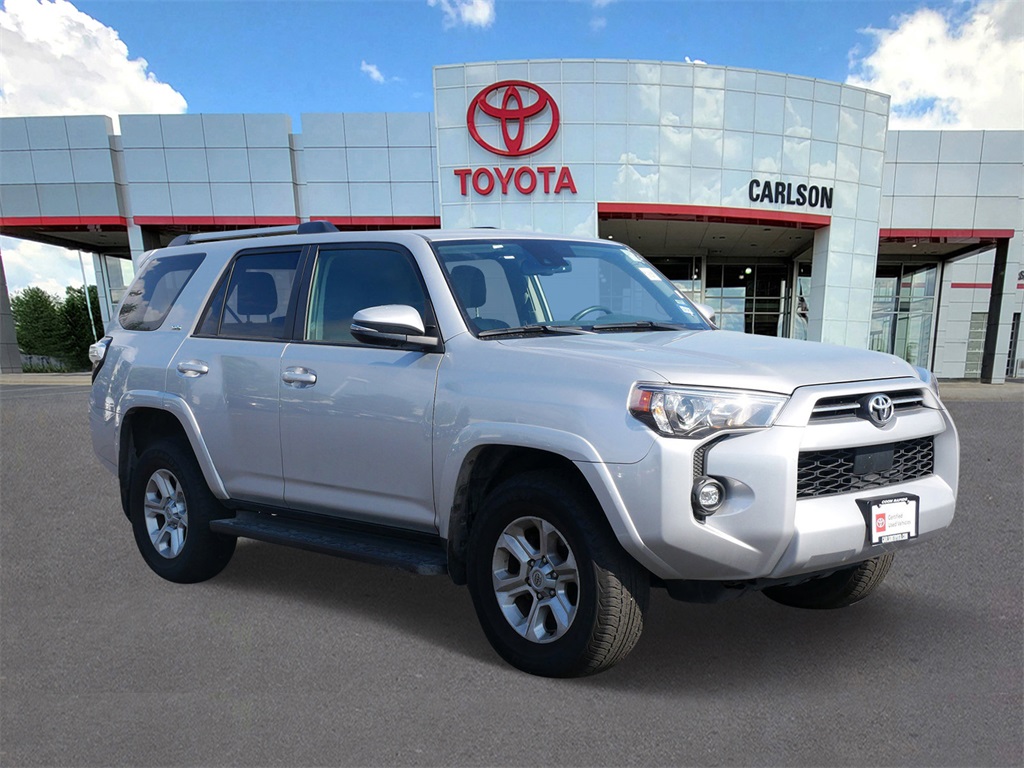 Certified 2024 Toyota 4Runner SR5 Premium with VIN JTENU5JR1R6238319 for sale in Minneapolis, Minnesota