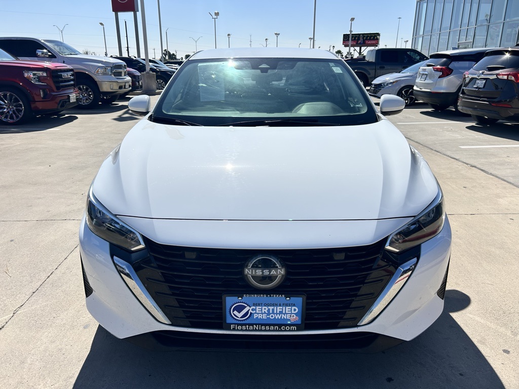 Certified 2024 Nissan Sentra SV with VIN 3N1AB8CV7RY227843 for sale in Edinburg, TX