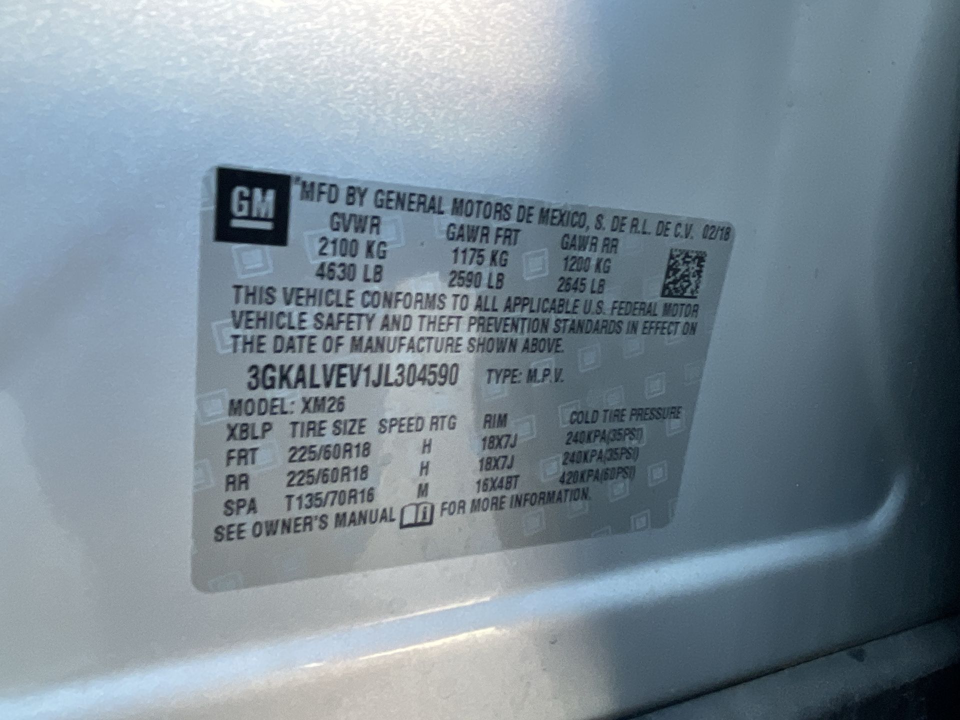 2018 Gmc Terrain SLT photo 60