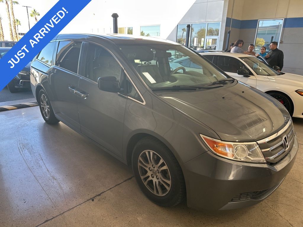 Used 2013 Honda Odyssey EX-L with VIN 5FNRL5H65DB030607 for sale in Henderson, NV