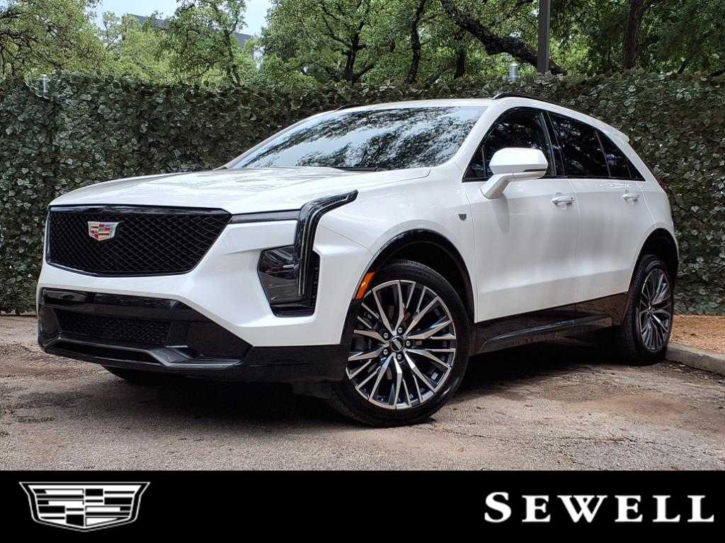 Certified Used 2024 Crystal White Tricoat Cadillac Sport image 1
