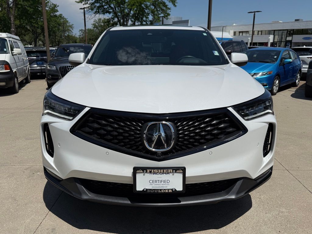 Used 2024 Platinum White Pearl Acura A-Spec Advance Package image 8