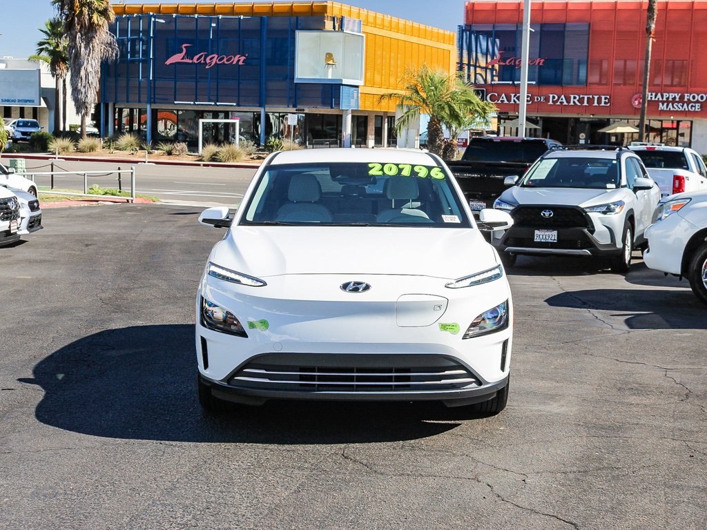 Certified 2023 Hyundai Kona EV SE with VIN KM8K23AGXPU166623 for sale in San Diego, CA