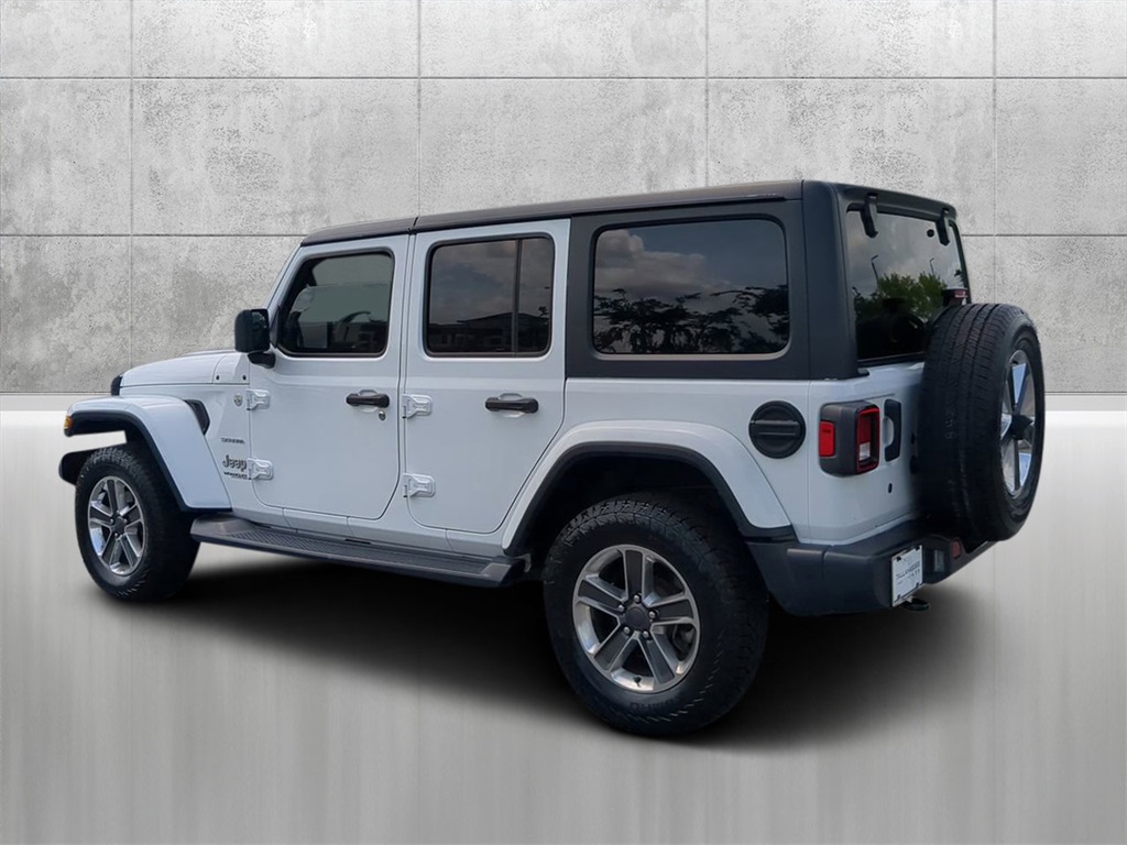 Certified PreOwned 2020 Jeep Wrangler Unlimited Sahara 4D Sport