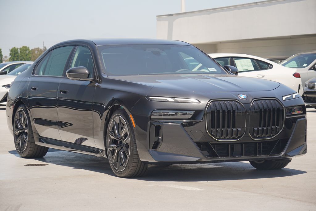 New 2025 Black Sapphire Metallic BMW 760i xDrive image 3